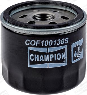 Champion COF100136S - Φίλτρο λαδιού www.spanosparts.gr