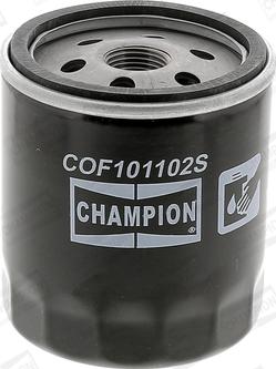 Champion COF101102S - Φίλτρο λαδιού www.spanosparts.gr