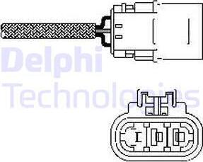 Delphi ES10456-12B1 - Αισθητήρας λάμδα www.spanosparts.gr