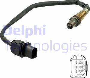 Delphi ES21086-12B1 - Αισθητήρας λάμδα www.spanosparts.gr