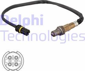 Delphi ES21190-12B1 - Αισθητήρας λάμδα www.spanosparts.gr