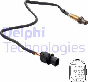 Delphi ES21263-12B1 - Αισθητήρας λάμδα www.spanosparts.gr