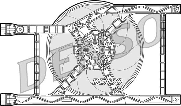 Denso DER09045 - Βεντιλατέρ, ψύξη κινητήρα www.spanosparts.gr