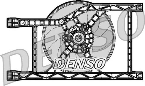 Denso DER09047 - Βεντιλατέρ, ψύξη κινητήρα www.spanosparts.gr