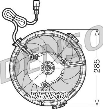 Denso DER02005 - Βεντιλατέρ, ψύξη κινητήρα www.spanosparts.gr