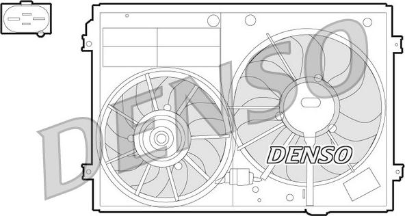 Denso DER32012 - Βεντιλατέρ, ψύξη κινητήρα www.spanosparts.gr