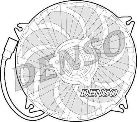 Denso DER21016 - Βεντιλατέρ, ψύξη κινητήρα www.spanosparts.gr