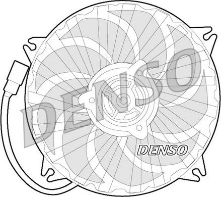 Denso DER21017 - Βεντιλατέρ, ψύξη κινητήρα www.spanosparts.gr
