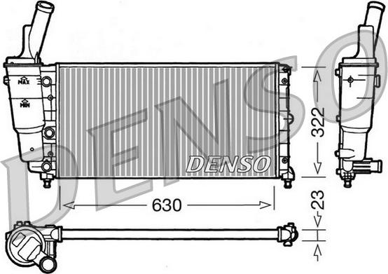Denso DRM09097 - Ψυγείο, ψύξη κινητήρα www.spanosparts.gr