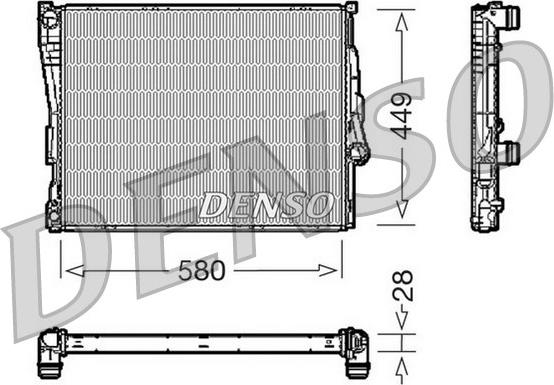 Denso DRM05069 - Ψυγείο, ψύξη κινητήρα www.spanosparts.gr