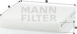 Mann-Filter CU 1835 - Φίλτρο, αέρας εσωτερικού χώρου www.spanosparts.gr