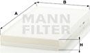 Mann-Filter CU 3139 - Φίλτρο, αέρας εσωτερικού χώρου www.spanosparts.gr