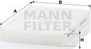 Mann-Filter CU 2945 - Φίλτρο, αέρας εσωτερικού χώρου www.spanosparts.gr