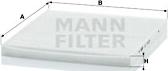Mann-Filter CU 2435 - Φίλτρο, αέρας εσωτερικού χώρου www.spanosparts.gr