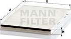 Mann-Filter CU 2839 - Φίλτρο, αέρας εσωτερικού χώρου www.spanosparts.gr