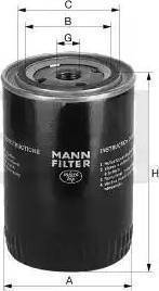 Mann-Filter W 712/65 - Φίλτρο λαδιού www.spanosparts.gr
