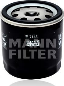 Mann-Filter W 714/3 - Φίλτρο λαδιού www.spanosparts.gr