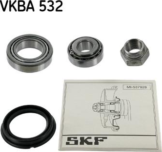 SKF VKBA 532 - Σετ ρουλεμάν τροχών www.spanosparts.gr