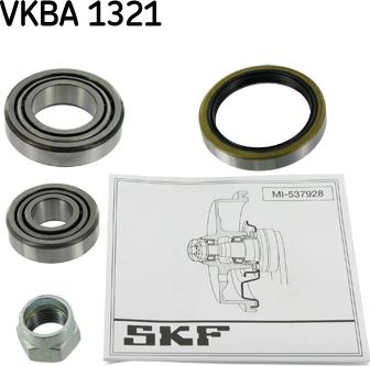 SKF VKBA 1321 - Σετ ρουλεμάν τροχών www.spanosparts.gr