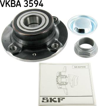 SKF VKBA 3594 - Σετ ρουλεμάν τροχών www.spanosparts.gr