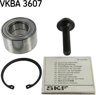 SKF VKBA 3607 - Σετ ρουλεμάν τροχών www.spanosparts.gr