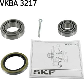 SKF VKBA 3217 - Σετ ρουλεμάν τροχών www.spanosparts.gr
