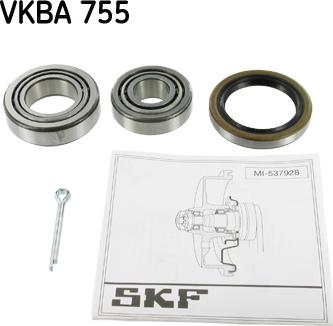 SKF VKBA 755 - Σετ ρουλεμάν τροχών www.spanosparts.gr