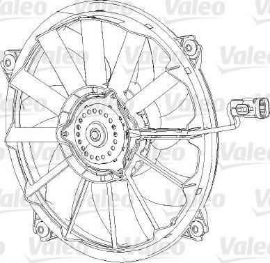 Valeo 696091 - Βεντιλατέρ, ψύξη κινητήρα www.spanosparts.gr