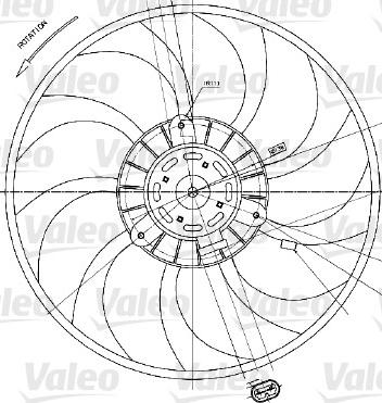 Valeo 698424 - Βεντιλατέρ, ψύξη κινητήρα www.spanosparts.gr
