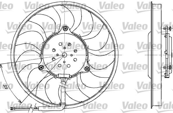 Valeo 698611 - Βεντιλατέρ, ψύξη κινητήρα www.spanosparts.gr