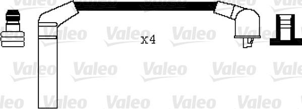Valeo 346062 - Σετ καλωδίων υψηλής τάσης www.spanosparts.gr