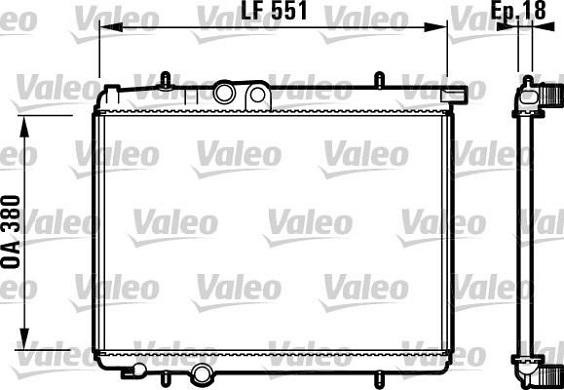 Valeo 732886 - Ψυγείο, ψύξη κινητήρα www.spanosparts.gr